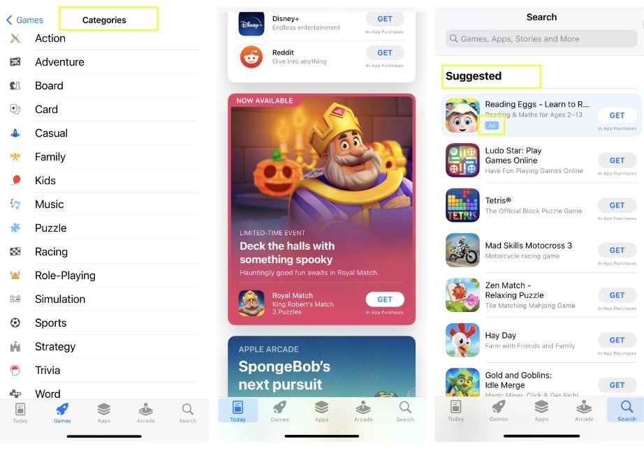 ios browse