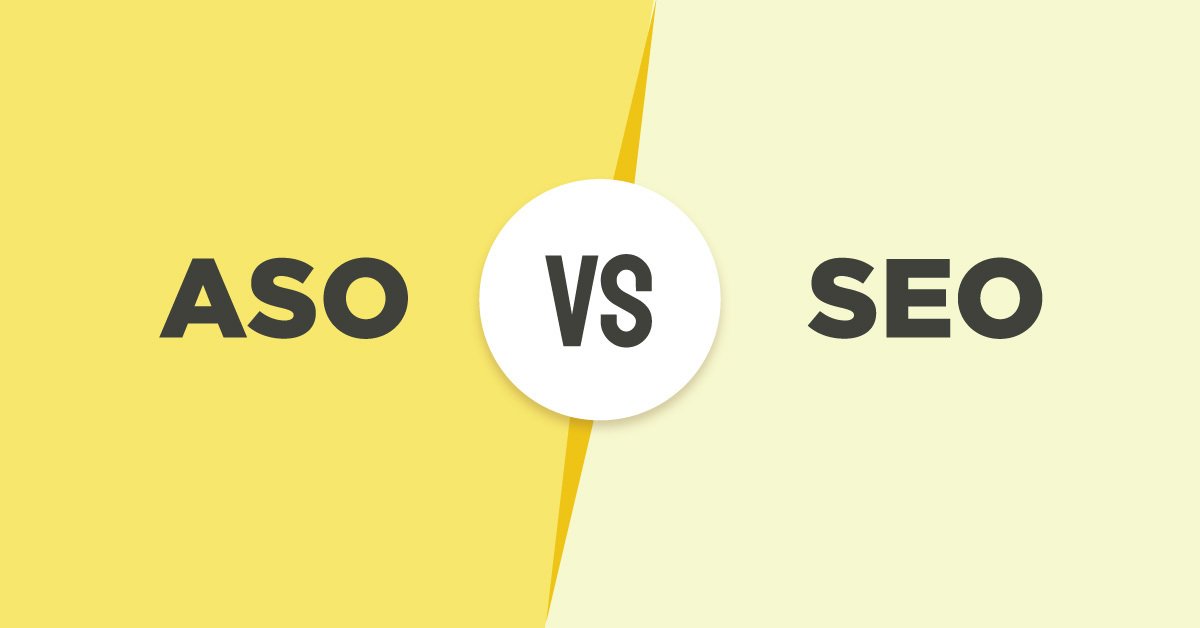 Difference between ASO and SEO Difference between ASO and SEO