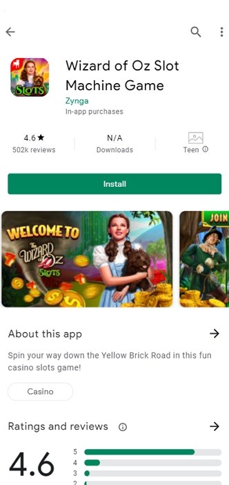 Wizard of Oz app preview